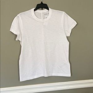 White T Shirt Abercrombie and Fitch XS